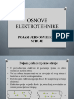 11.pojam Jednosmjerne Struje