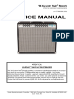 '68 Custom Twin Reverb Service Manual