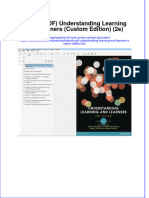 Ebook PDF Understanding Learning and Learners Custom Edition 2e PDF