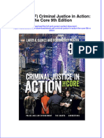 Ebook PDF Criminal Justice in Action The Core 9th Edition PDF