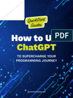 (BONUS) Supercharge Your Programming With ChatGPT - QuickStart Guides