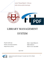 Library Management System Istraživacki Rad UP