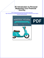 FULL Download Ebook PDF Introduction To Personal Finance Beginning Your Financial Journey PDF Ebook