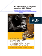 FULL Download Ebook PDF Introduction To Physical Anthropology 15th Edition PDF Ebook