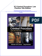 Ebook PDF Criminal Procedure Law and Practice 10th Edition PDF