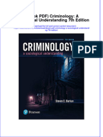 Ebook PDF Criminology A Sociological Understanding 7th Edition PDF