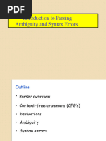 Lec4 SyntaxAnalysis