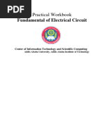 Fundamental of Electrical Circuit - Practical Workbook