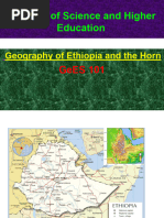 Geography of Ethiopia and The Horn - Arragaw