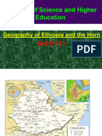 Geography of Ethiopia and The Horn - Arragaw