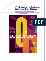 FULL Download Ebook PDF Introduction To Sociology 10th Edition by Anthony Giddens PDF Ebook