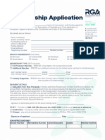 RGA - Membership Application - 2023-24