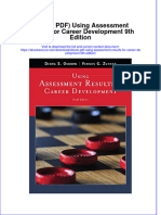 Ebook PDF Using Assessment Results For Career Development 9th Edition PDF