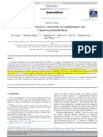 Advances in Selective Conversion of Carbohydrates Into 5-Hydroxymethylfurfural - Jie Liang, Jianchun Jiang, Tingting Cai, Chao Liu-2023