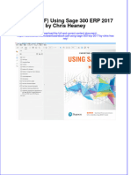 Ebook PDF Using Sage 300 Erp 2017 by Chris Heaney PDF