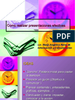 Como Realizar Presentaciones Efectivas