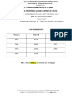 Tabela Interclasses 2023 (E.E.P.W.L.C)