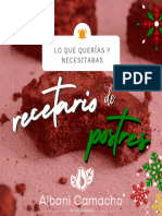 Recetario Postres Saludables Version Navidad