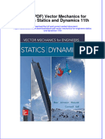 Ebook PDF Vector Mechanics For Engineers Statics and Dynamics 11th PDF