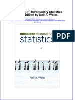 FULL Download Ebook PDF Introductory Statistics 10th Edition by Neil A Weiss PDF Ebook