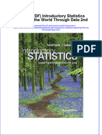 FULL Download Ebook PDF Introductory Statistics Exploring The World Through Data 2nd PDF Ebook