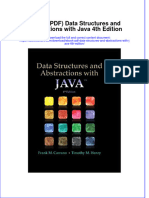 Ebook PDF Data Structures and Abstractions With Java 4th Edition PDF