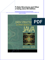Ebook PDF Data Structures and Other Objects Using Java 4th Edition PDF