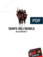 NRJ Mobile Tarifs