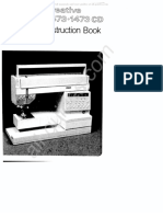 Pfaff Creative 1473/1673CD Sewing Machine Instruction Manual