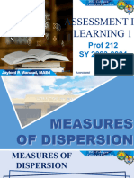 Assessment in Learning 1: Prof 212 SY 2023-2024