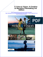 Ebook PDF Voice Vision A Creative Approach To Narrative Filmmaking 3rd Edition PDF