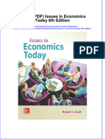 FULL Download Ebook PDF Issues in Economics Today 8th Edition PDF Ebook