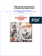 FULL Download Ebook PDF Issues in Economics Today 9th Edition by Robert Guell PDF Ebook