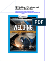 Ebook PDF Welding Principles and Applications 9th Edition PDF