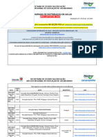 (2024) PSS - Cronograma de Distribuição de Aulas - 1º Semestre