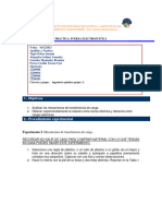 Practica I Fuerza Electrostatica