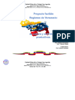 Proyecto Factible Regiones de Venezuela