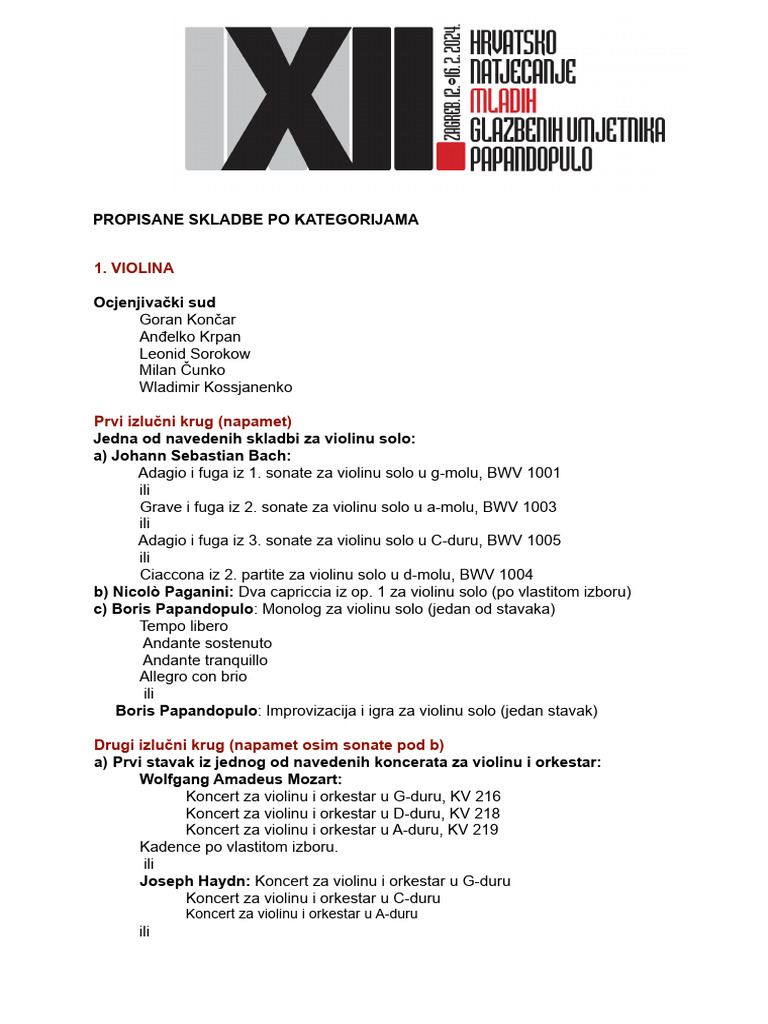 PAPANDOPULO 2024 Program FINAL v2 | PDF