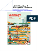 Ebook Ebook PDF Sociology A Down To Earth Approach 13th Edition PDF