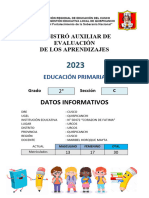 Registro Auxiliar Segundo Grado