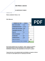 Ficha Condición Fisica 1