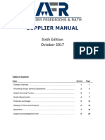 AFR Supplier Manual
