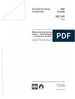 Documento 3 Método ISO 23318 2022 - IDF 249 2022 Milk, Dried Milk Products and Cream - Determination
