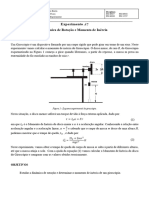 Experiencia A7 - Dinamica de Rotacao e Momento de Inercia-Rev