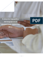 Evaluación logopédica del lenguaje en el discapacitado intelectual (D.I.)