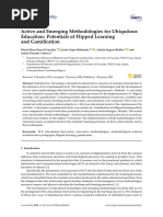 Active and Emerging Methodologies for Ubiquitous Education Potentials of Flipped Learning and Gamification