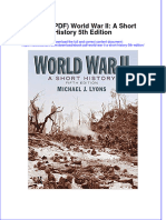 Download eBook PDF World War II a Short History 5th Edition pdf