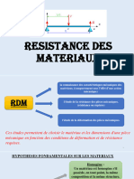 RESISTANCE DES MATERIAUX Diapo V5