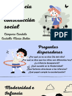 La Infancia Como Construcción Social. Presentación Educativa.