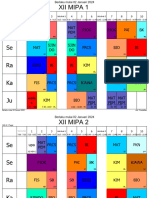 Jadwal Kelas XII